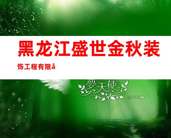 黑龙江盛世金秋装饰工程有限公司