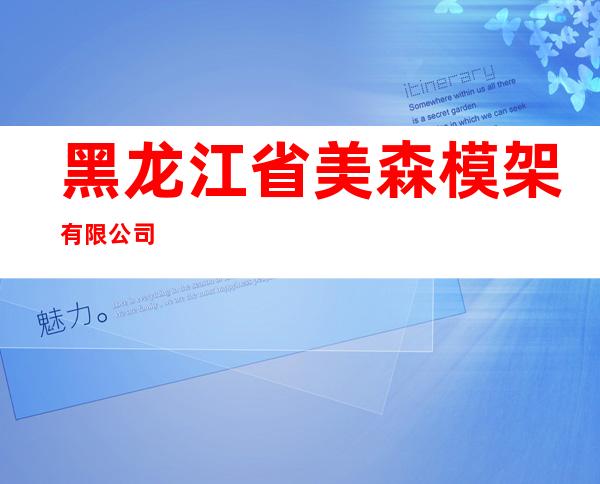 黑龙江省美森模架有限公司